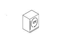 pictogramme petite cave à vin de vieillissement monotempérature 12°C