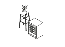 picto petite cave à vin en pose libre - arrière plan transparent